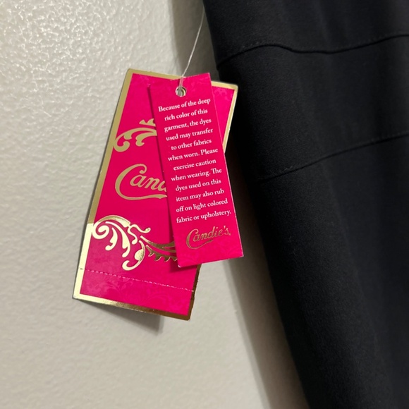 Candie's Women's Pencil Skirt 3 Black NWT Short Casual Party Office Christmas - Picture 5 of 10